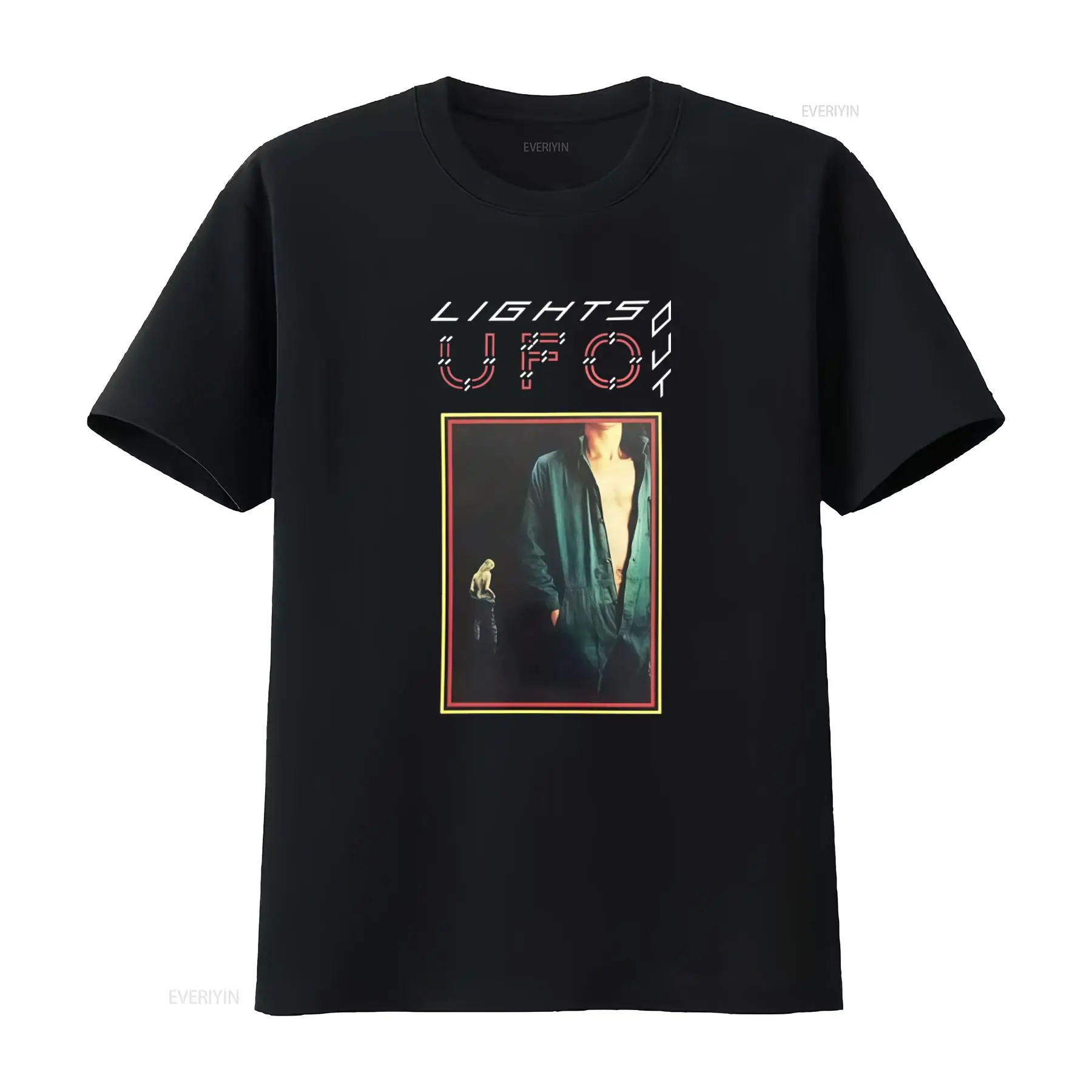 Poster Men Fashion - Футболка с принтом Ufo English Rock