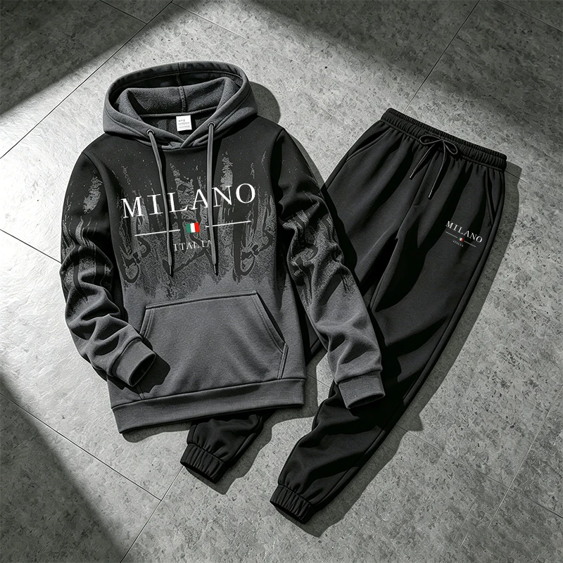 Mens Fashion Casual 2026 - Новинка 2026 года: мужской спортивный костюм