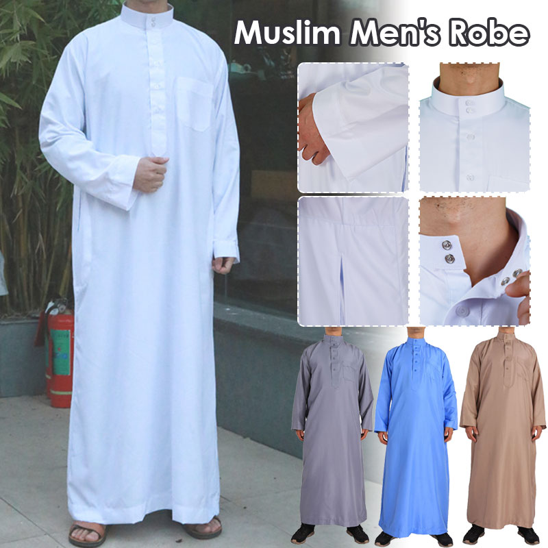 Dubai Men'S Fashion - Мусульманские исламские халаты, одежда, мужская Арабская