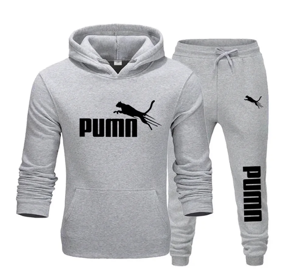 Mens Fashion Casual 2026 - Новый осенне-зимний мужской комплект из худи