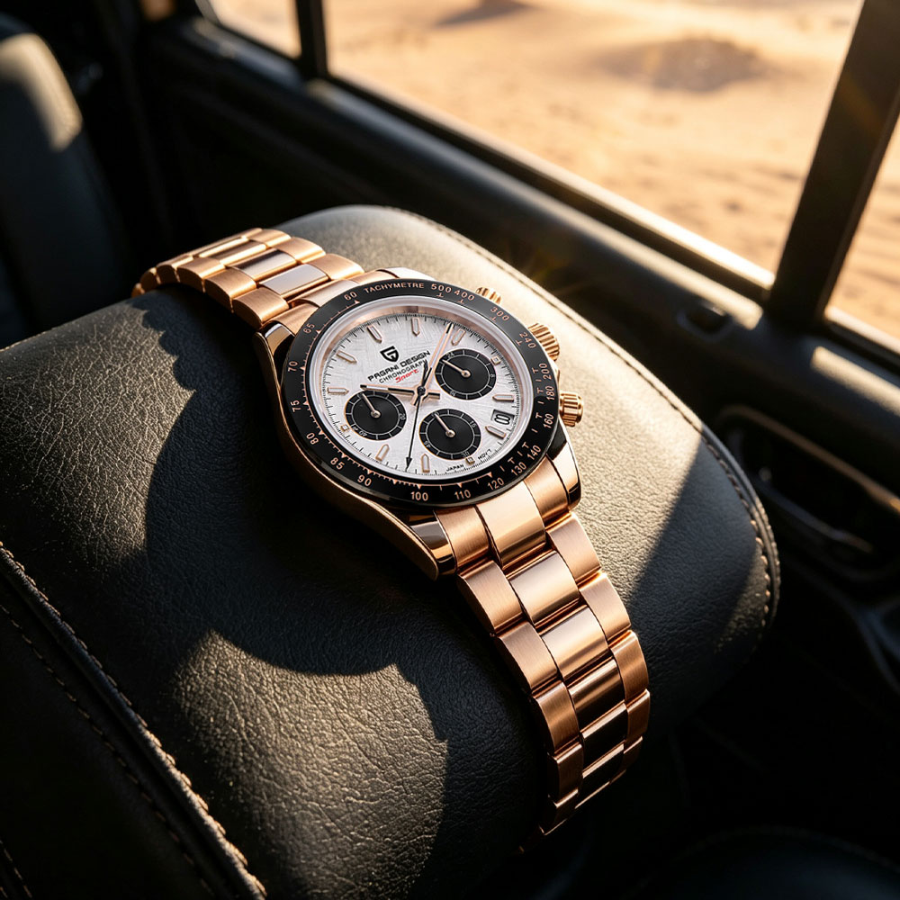 Mens Fashion Watch - Элитные мужские часы PAGANI DESIGN: многофункциональный