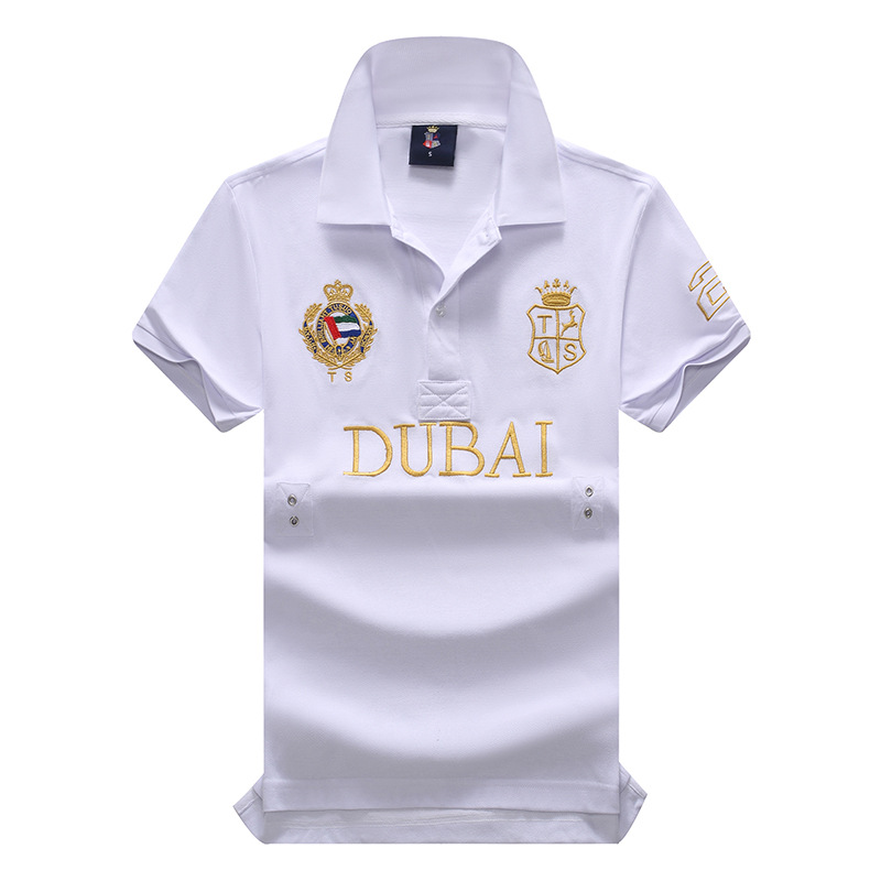 Dubai Men'S Fashion - Новые рубашки поло для мужчин, хлопковые
