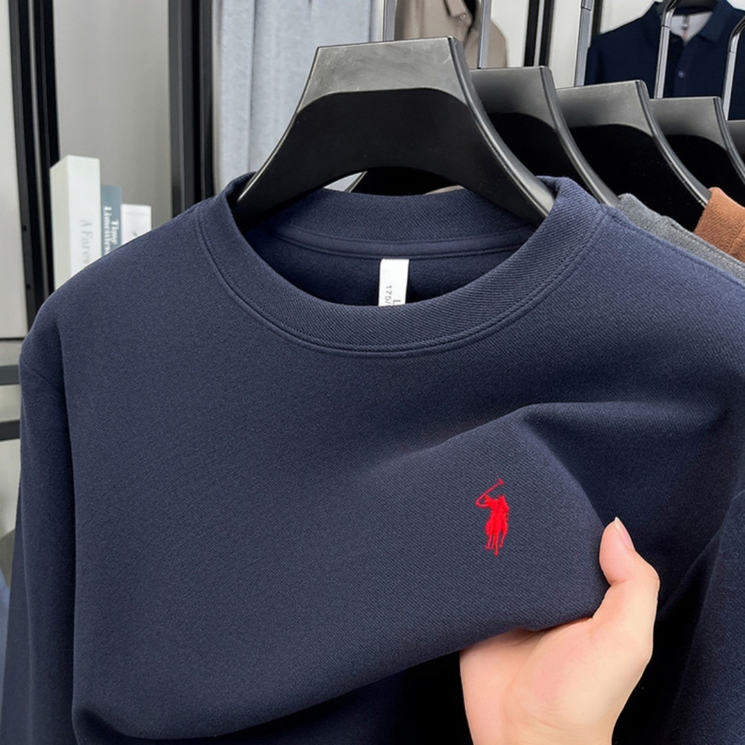 Mens Fashion Top - Мягкая хлопковая мужская футболка с длинным
