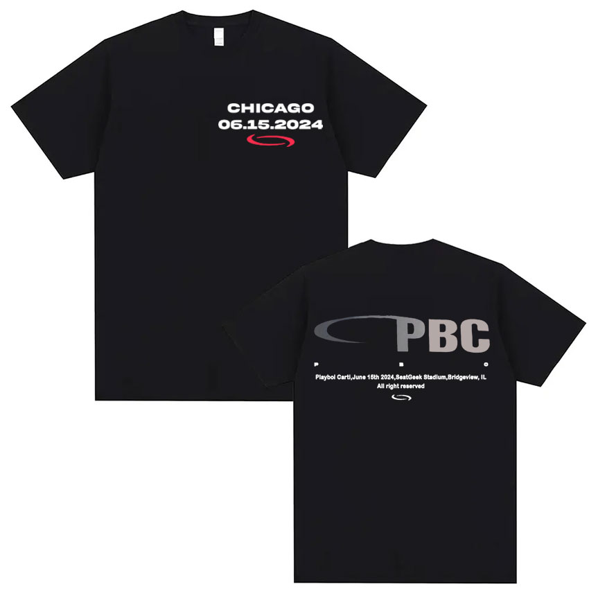 Men'S Fashion Labels - Футболка Playboi Carti PBC с принтом
