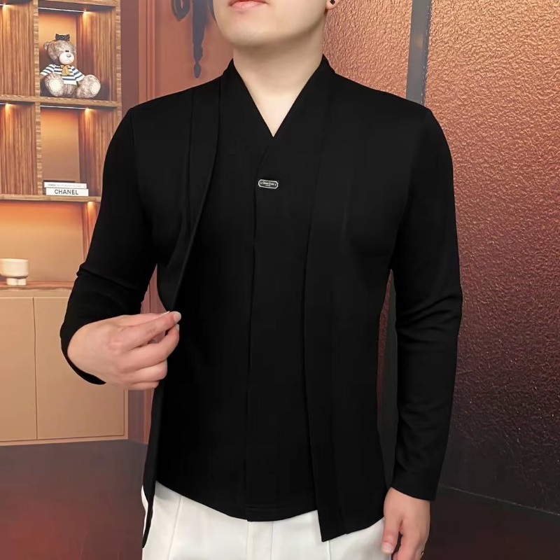 Осенне-зимний новый мужской ле – обзор и цена Mens Fashion Top