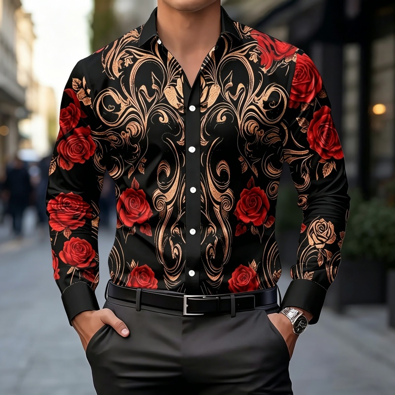 Новая мужская рубашка 2026 год – обзор и цена Mens Fashion Casual 2026