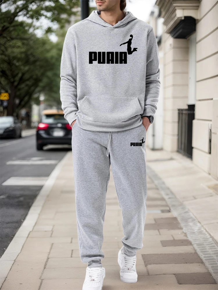 Мужской комплект: худи и брюки – обзор и цена Mens Fashion Casual 2026