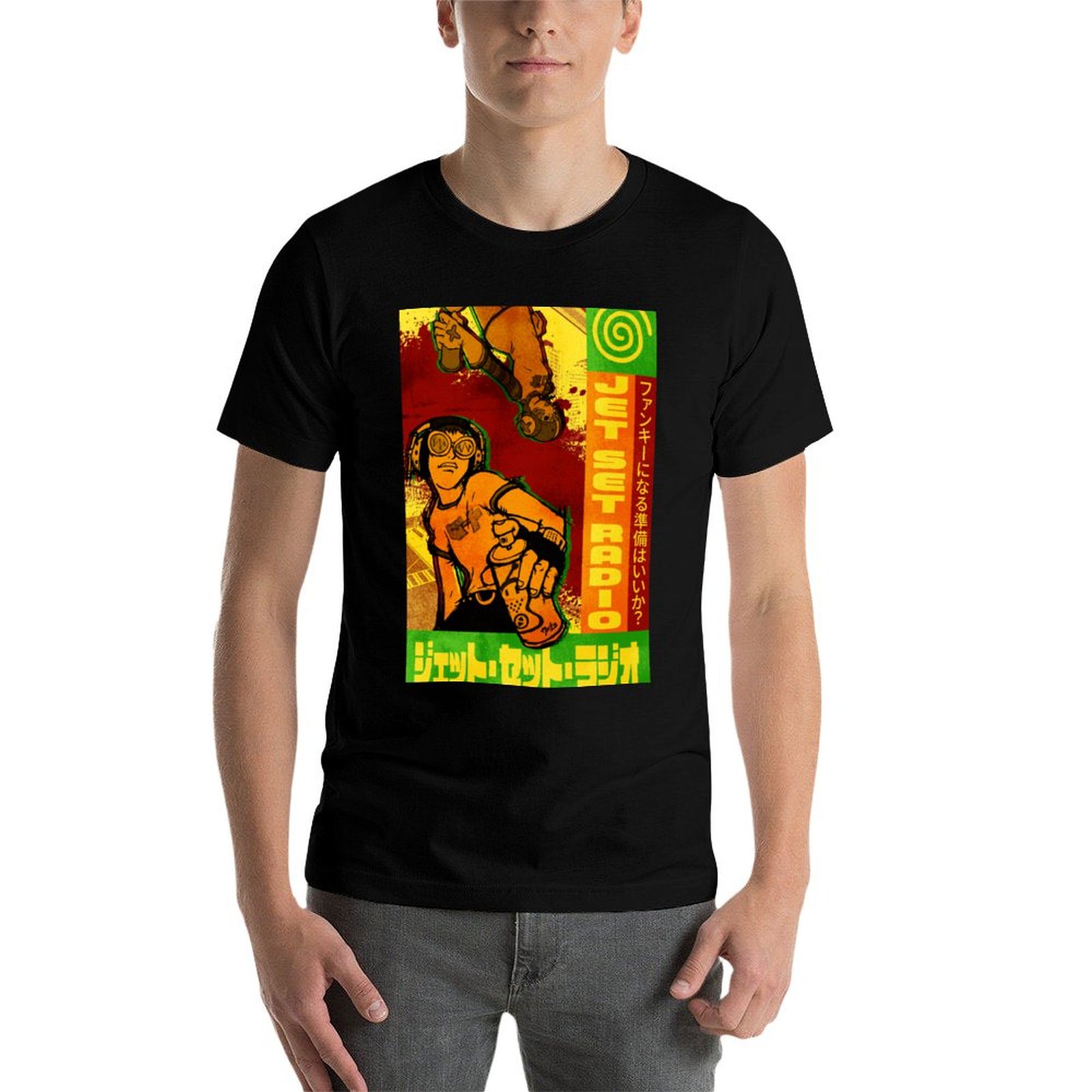 Jet Set Radio винтажная японск – обзор и цена Poster Men Fashion