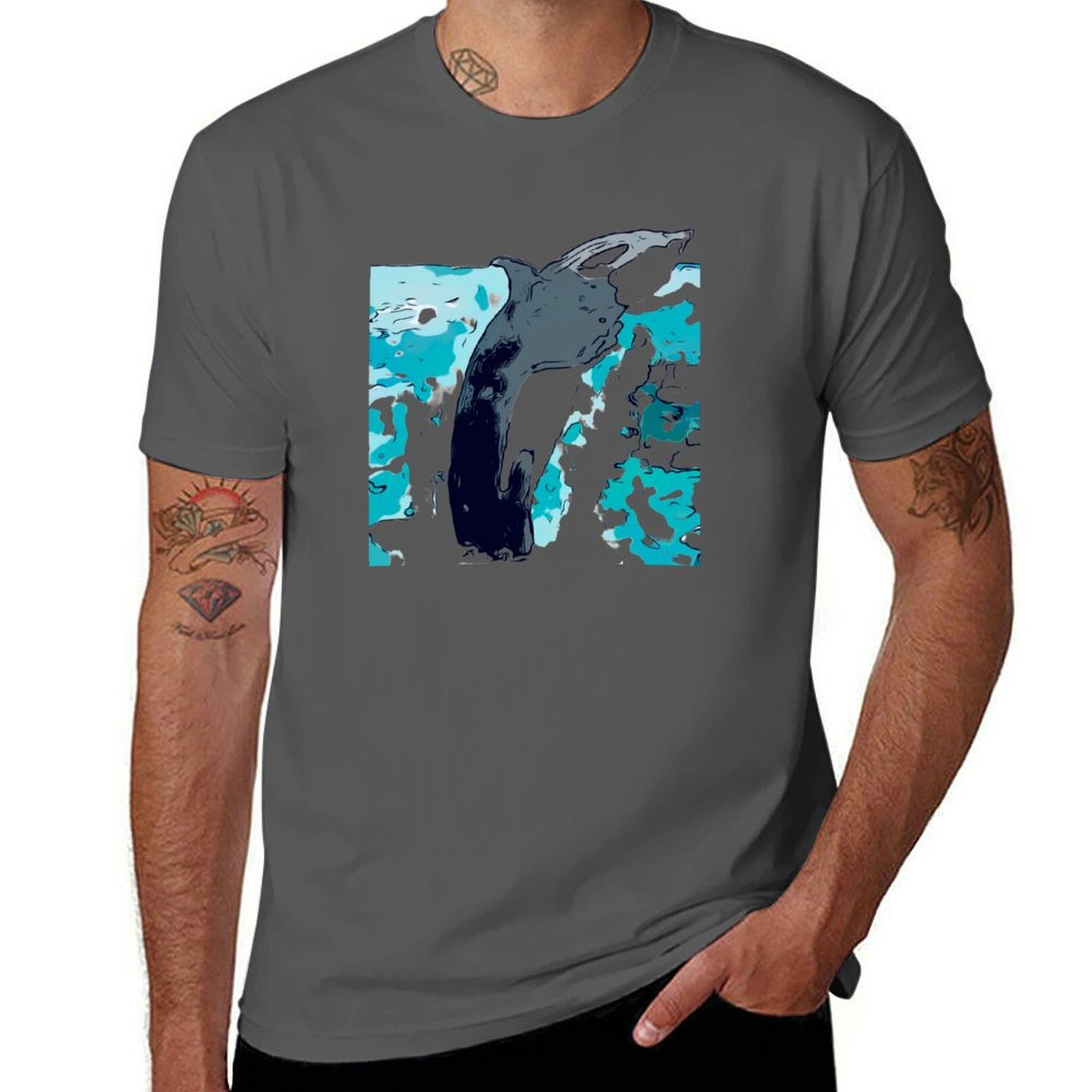 Футболка Nova Scotia Whale 2,  – обзор и цена Men'S Fashion Nova
