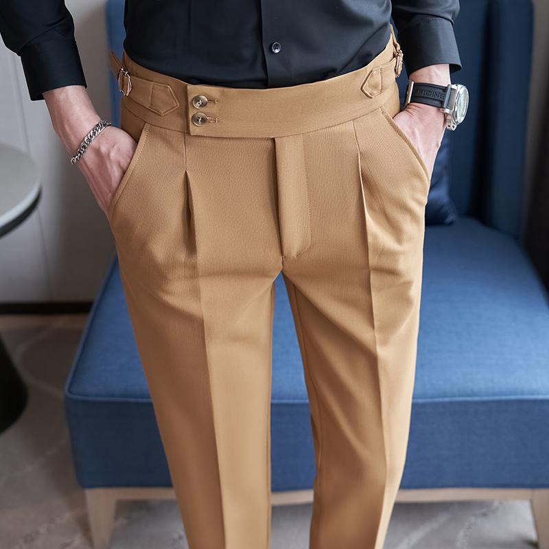 Новые мужские брюки 2026 года: – обзор и цена Men'S Fashion Khaki Pants